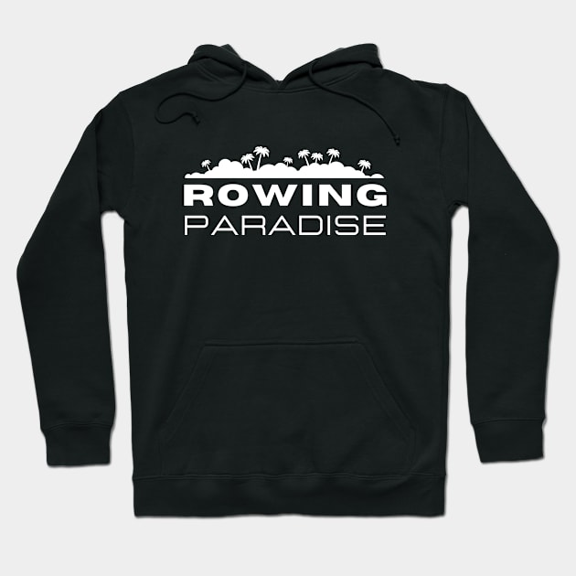 Rowing paradise logo Hoodie by RowingParadise